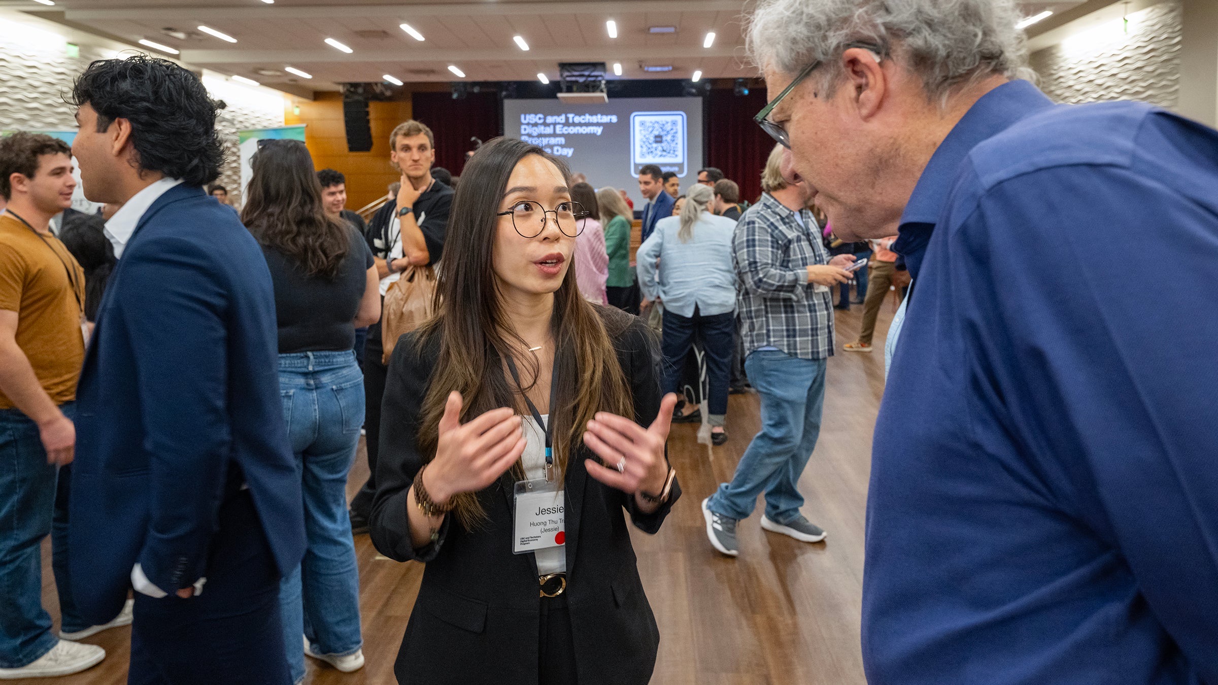 USC Marshall alum Jessie Tran discusses her startup at USC and Techstars Demo Day